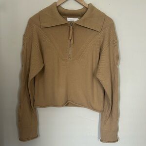 Jonathan Simkhai Brett Ribbed Polo